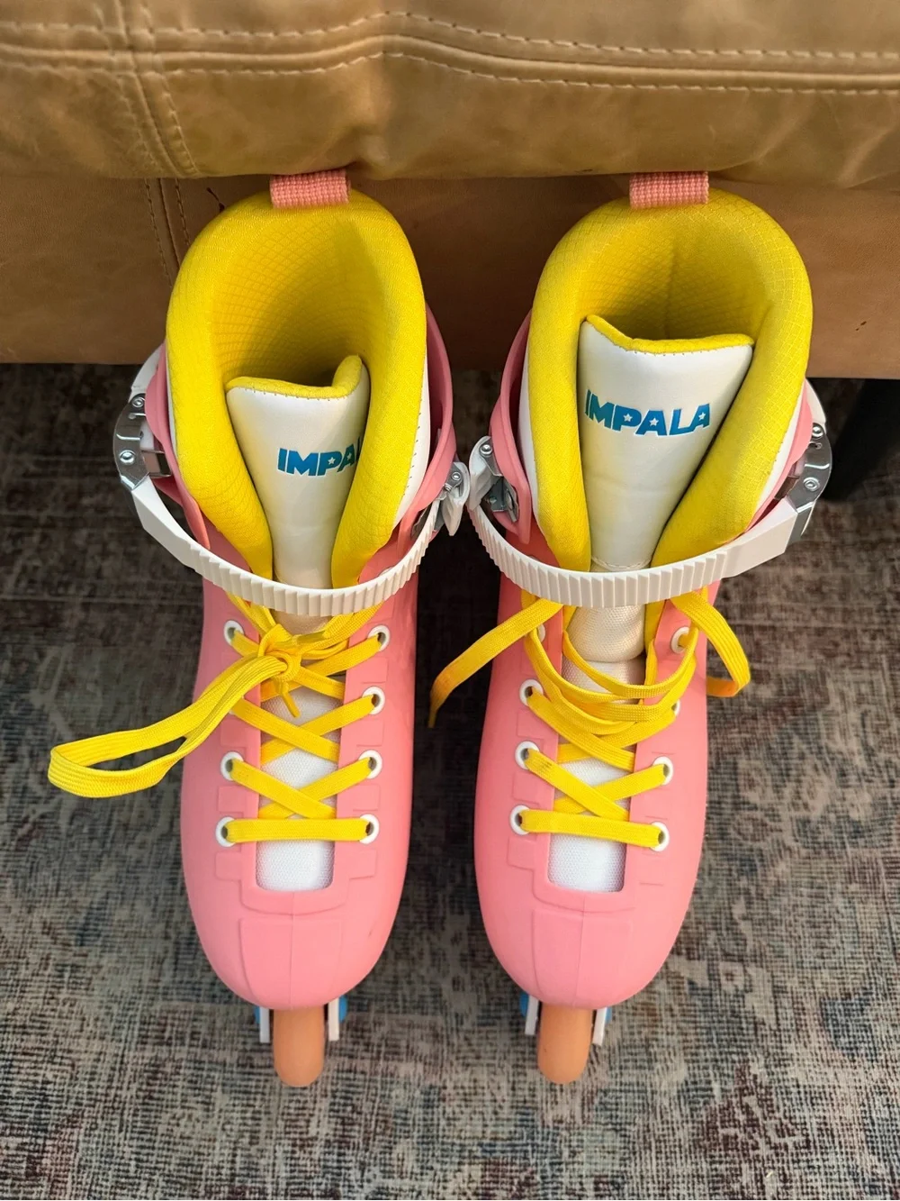 Impala Lightspeed pink inline skates rollerblades